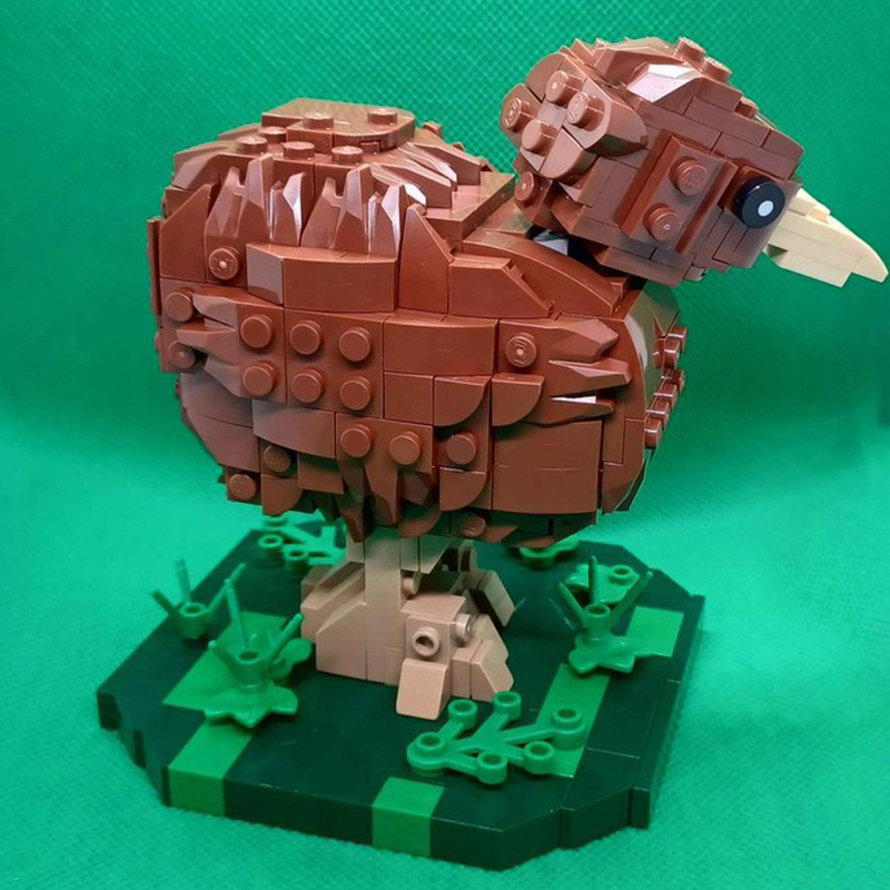 355pcs Patung MOC Model Kiwi B - Art Craft Ideas For Christmas ulasan dan harga