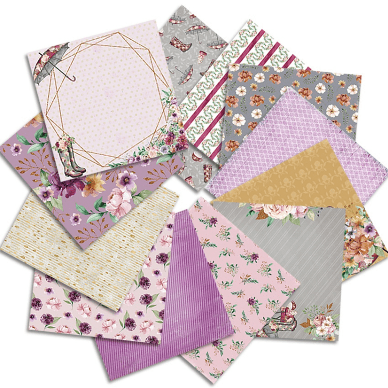24 Lembar/Paket Kertas Kerajin - Art Craft Umbrella ulasan dan harga