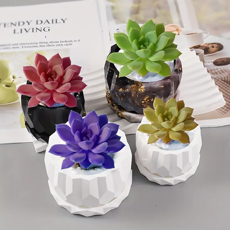 1 Set cetakan penanam silikon  - Art Craft Vase ulasan dan harga