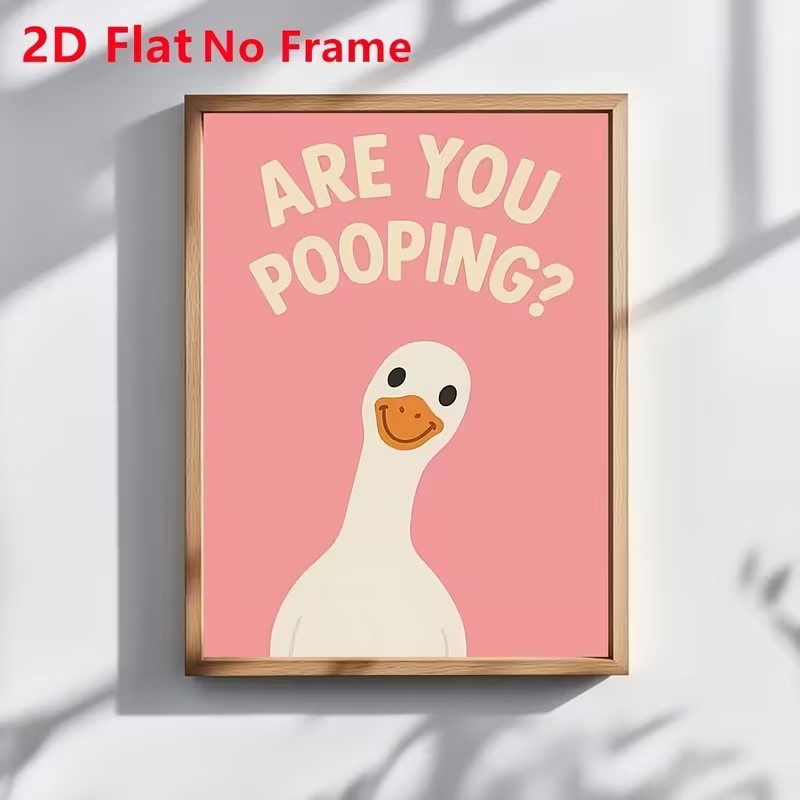 Modern Pink Are You Pooping Qu - Art Craft Duck ulasan dan harga