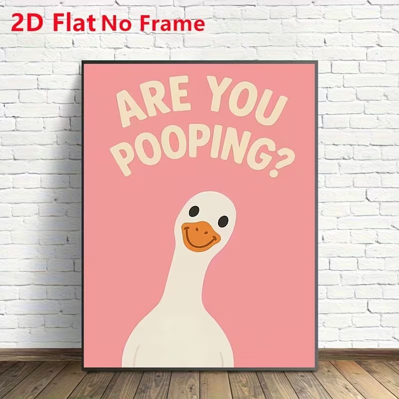 Modern Pink Are You Pooping Qu - Art Craft Duck ulasan dan harga