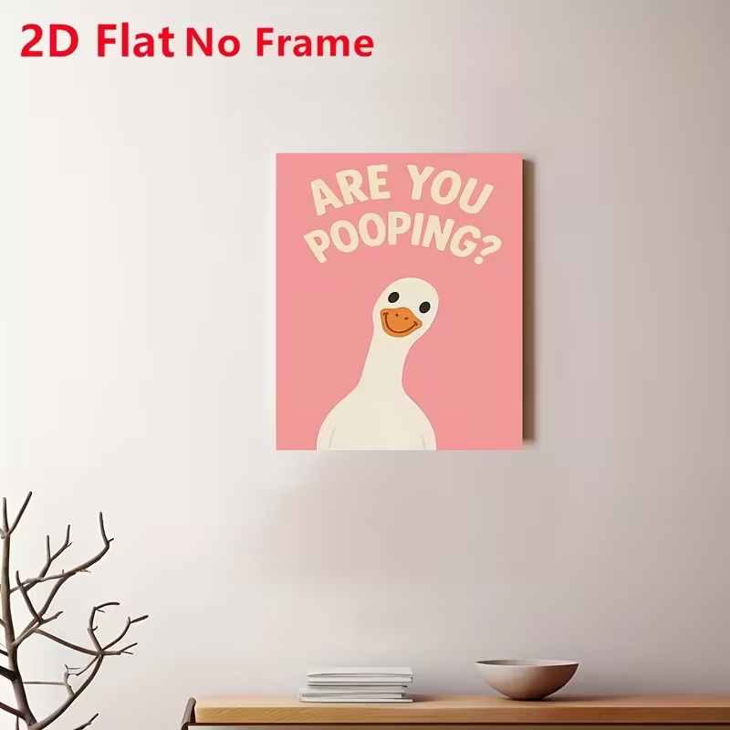 Modern Pink Are You Pooping Qu - Art Craft Duck ulasan dan harga