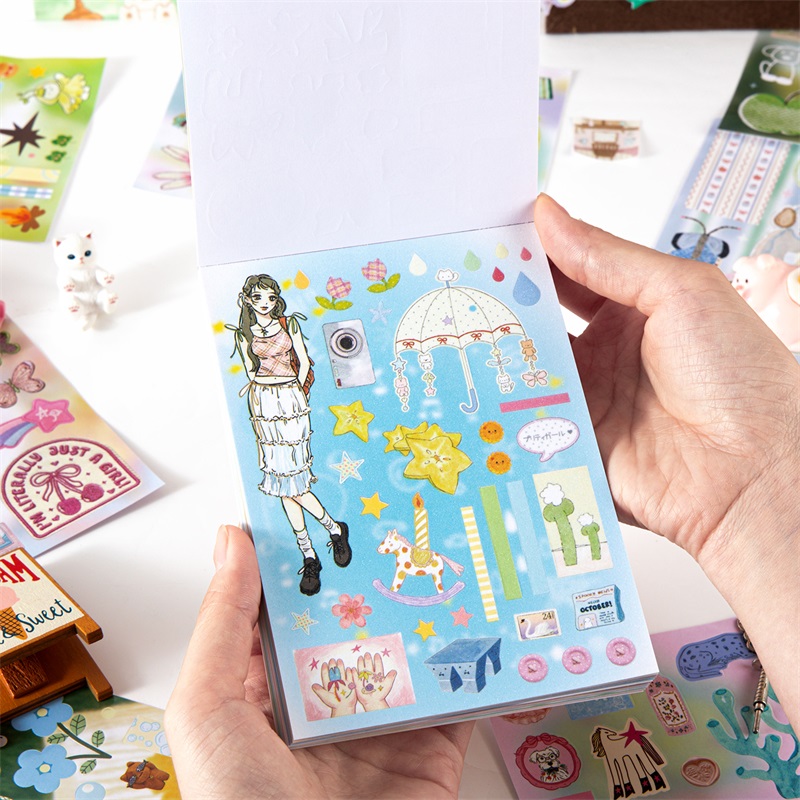 TIANZI 24 Lembar Stiker Die Cu - Art Craft For 3 Year Old ulasan dan harga