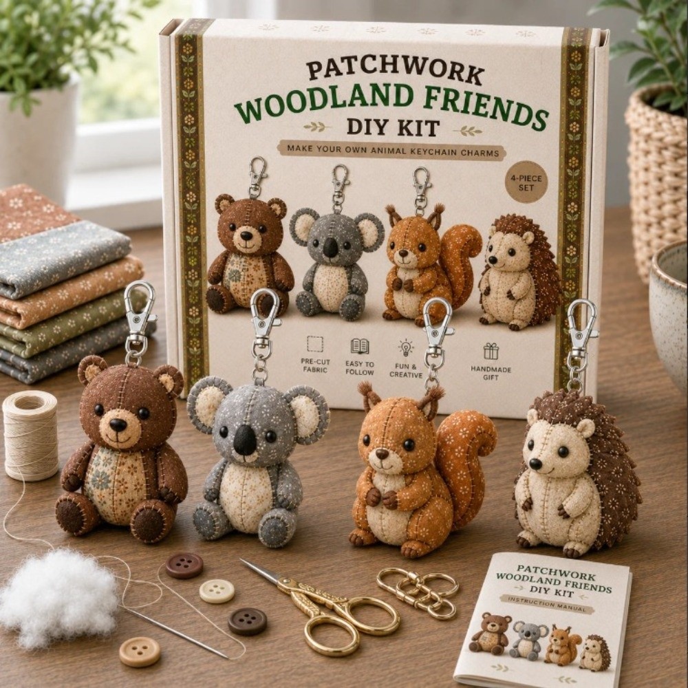 Kit Jahit DIY Kain Felt 3D Pre - Unique Art Craft ulasan dan harga