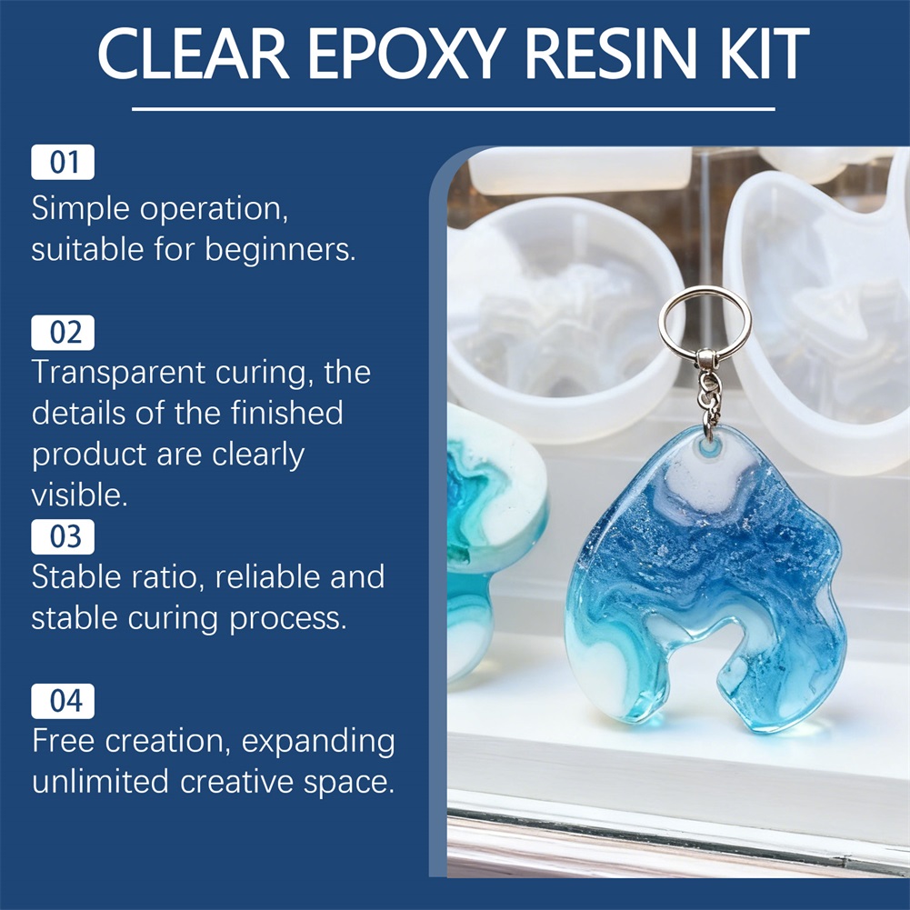 Resin Epoksi Kristal Bening DI - The Art And Craft Of Jewelry ulasan dan harga
