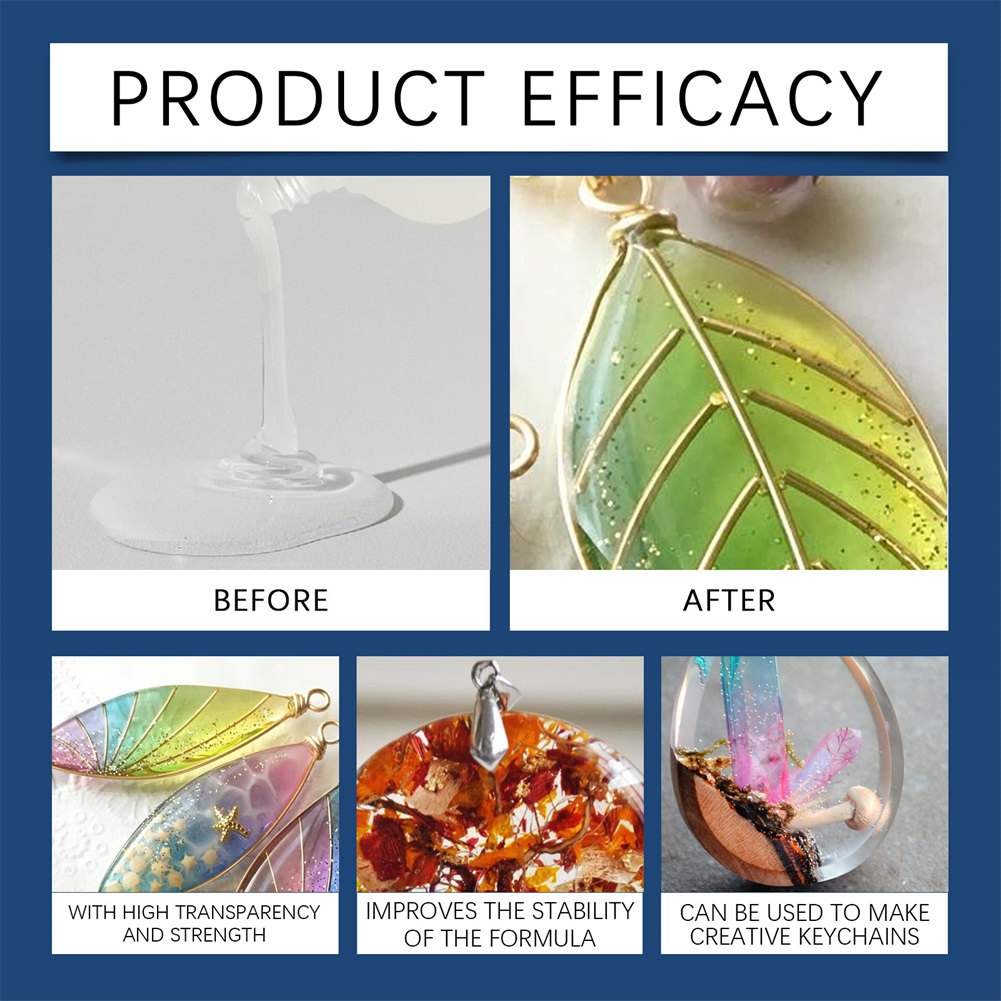 Resin Epoksi Kristal Bening DI - The Art And Craft Of Jewelry ulasan dan harga