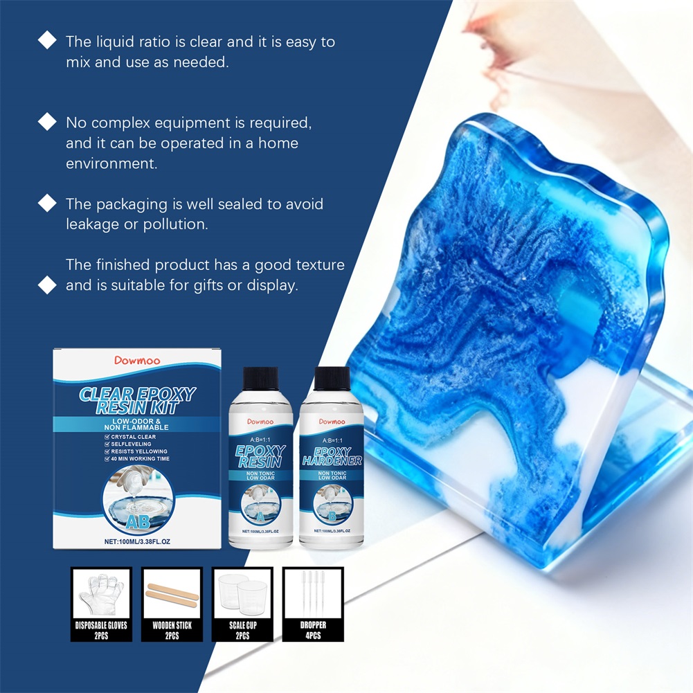 Resin Epoksi Kristal Bening DI - The Art And Craft Of Jewelry ulasan dan harga