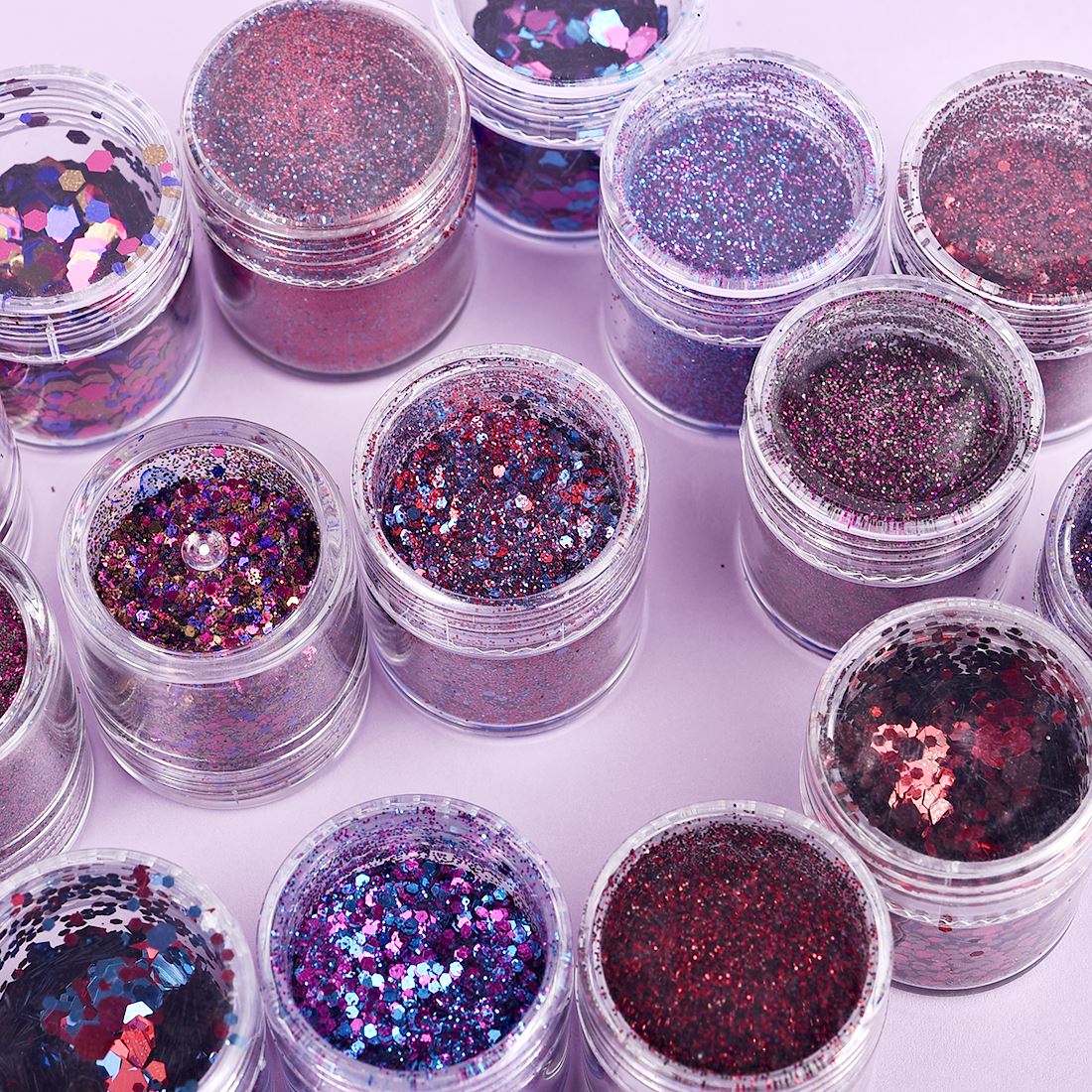 4/5 botol Bubuk Glitter Impian - The Art And Craft Of Jewelry ulasan dan harga