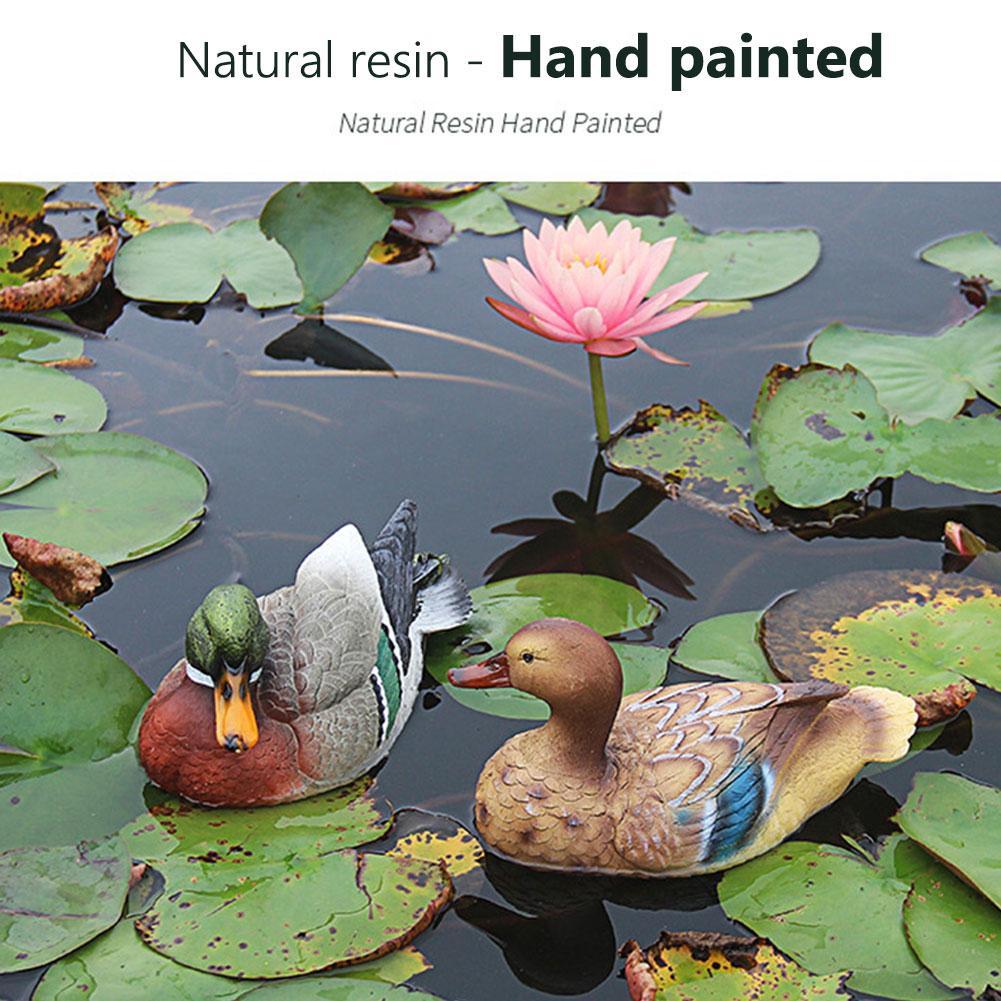 Patung bebek taman luar ruanga - Art Craft Duck ulasan dan harga