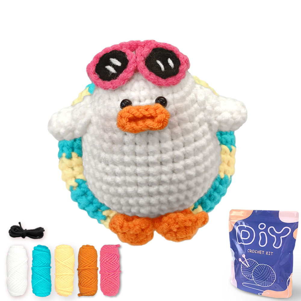 YAMAXIN DIY Kit Jarum Rajut un - Art Craft Duck ulasan dan harga