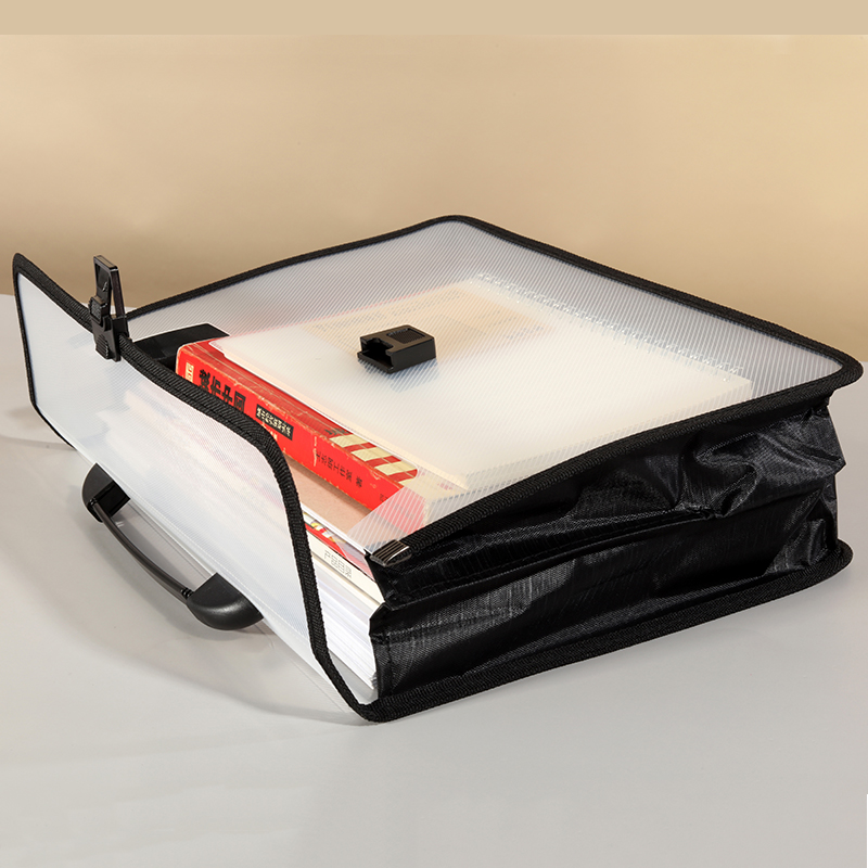 Tas plastik transparan portabe - Art Portfolio Bag ulasan dan harga