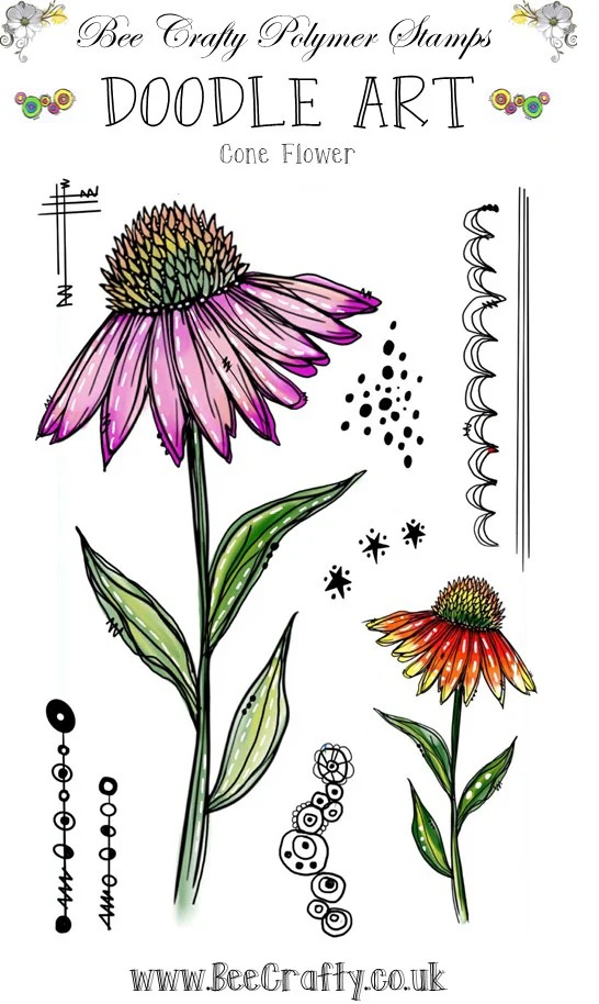 Stempel Seni Doodle A6 Baru 20 - Art Craft Umbrella ulasan dan harga