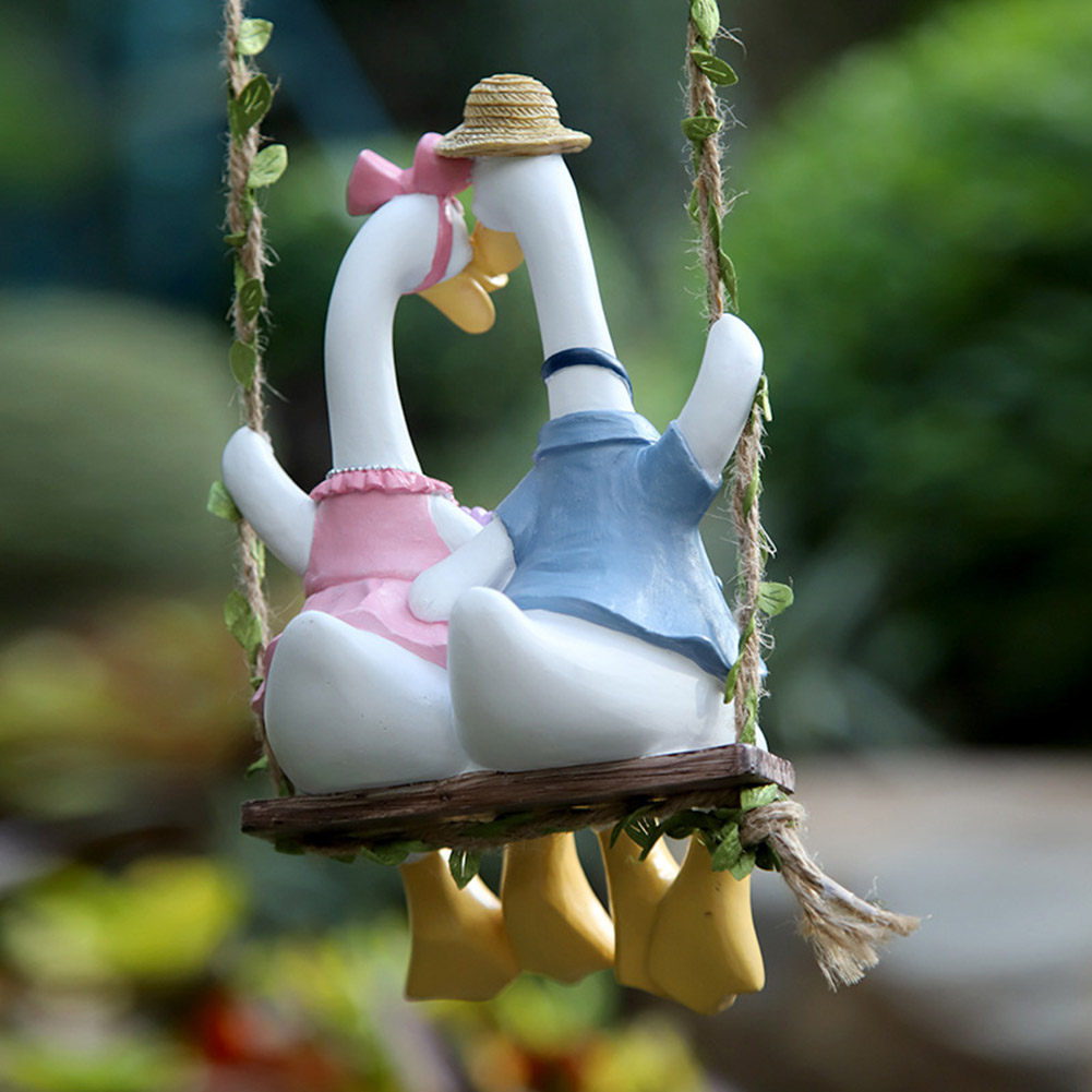 Patung Bebek Goyang Berpasanga - Art Craft Duck ulasan dan harga