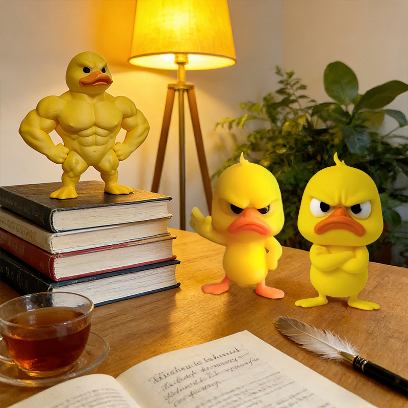 3/1 Buah Patung Bebek Otot/Mar - Art Craft Duck ulasan dan harga