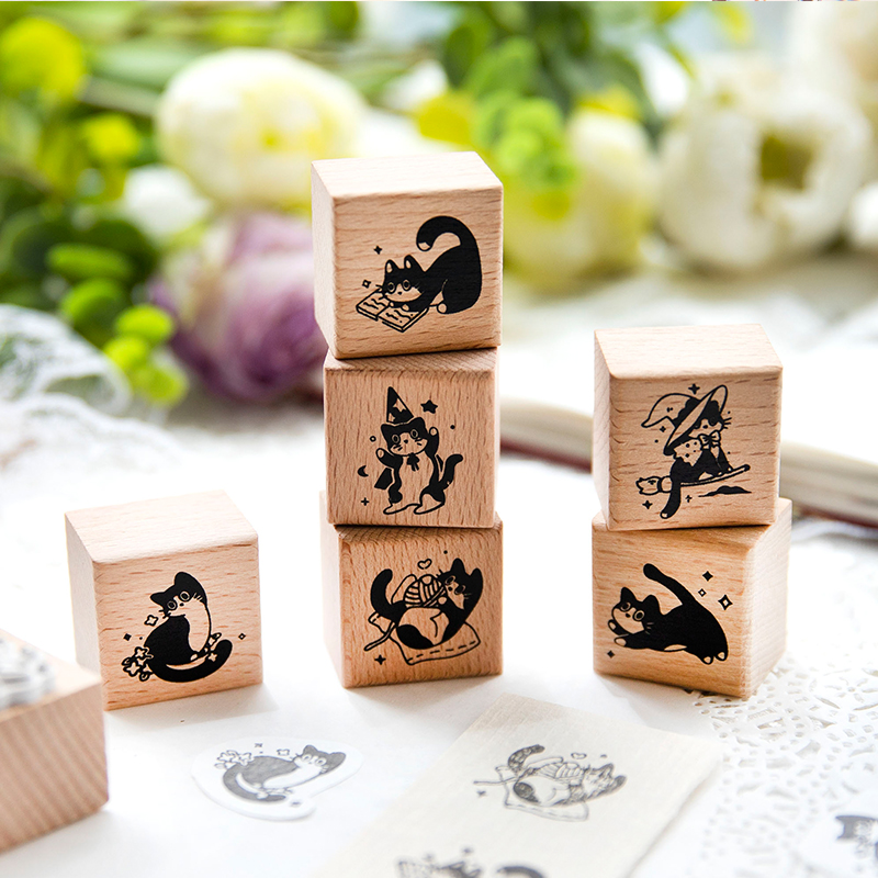 Yoofun stempel karet kayu Deko - Rubber Stamp Blank ulasan dan harga